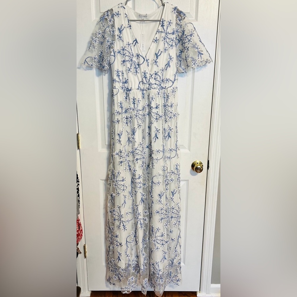 Baltic Born Floral Sheer Dress